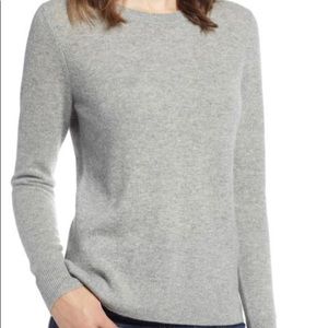 Halogen Cashmere Crewneck Sweater